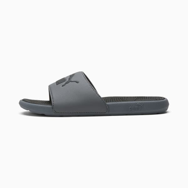 Cool Cat 2.0 Sandals Youth, Cool Dark Gray-PUMA Black, extralarge