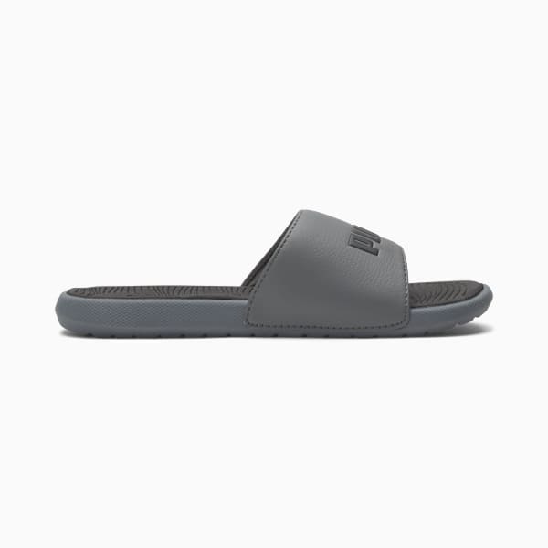 Cool Cat 2.0 Sandals Youth, Cool Dark Gray-PUMA Black, extralarge