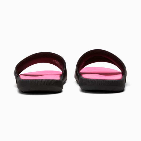 Cool Cat 2.0 Sandals Youth, PUMA Black-PUMA White-KNOCKOUT PINK, extralarge