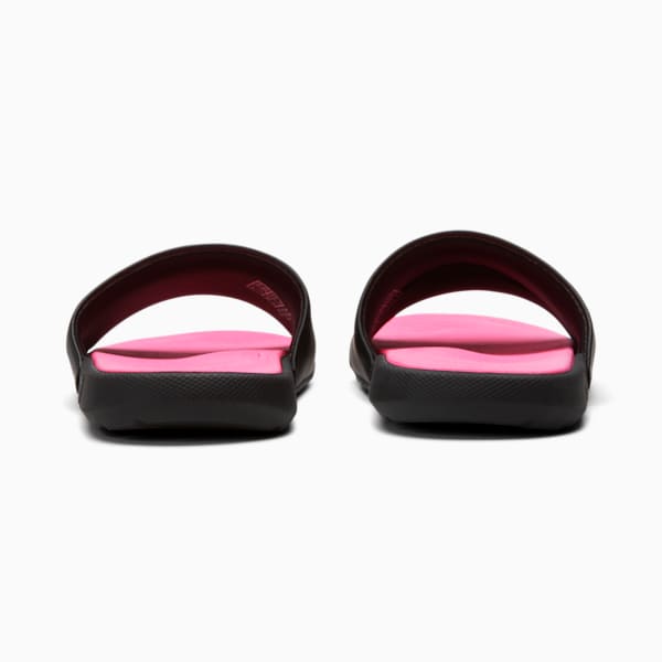 Sandalias Adolescente Cool Cat 2.0, PUMA Black-PUMA White-KNOCKOUT PINK, extralarge