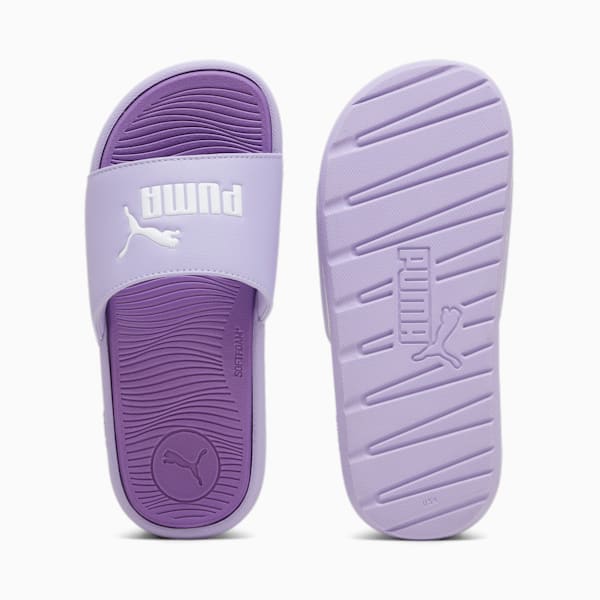 Cool Cat 2.0 Big Kids' Sandals, Vivid Violet-PUMA White-Purple Pop, extralarge