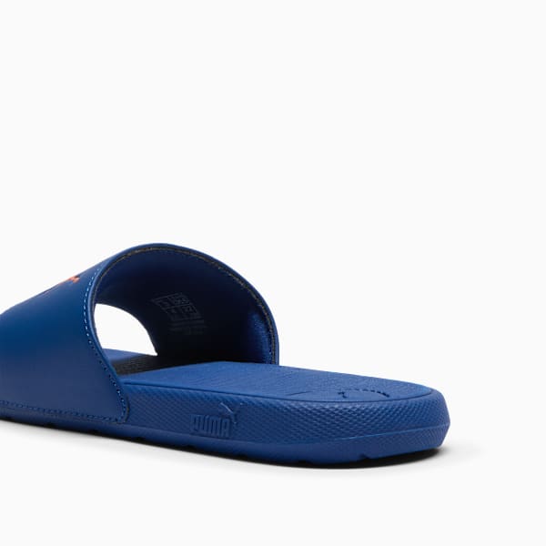 Cool Cat 2.0 Big Kids' Sandals, Blazing Blue-Cool Light Gray-Rickie Orange, extralarge