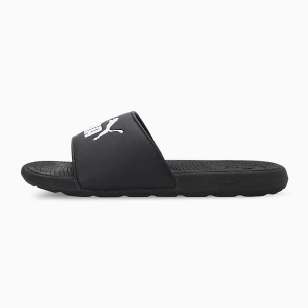 Cool Cat 2.0 Youth Slides, PUMA Black-PUMA White, extralarge-IND