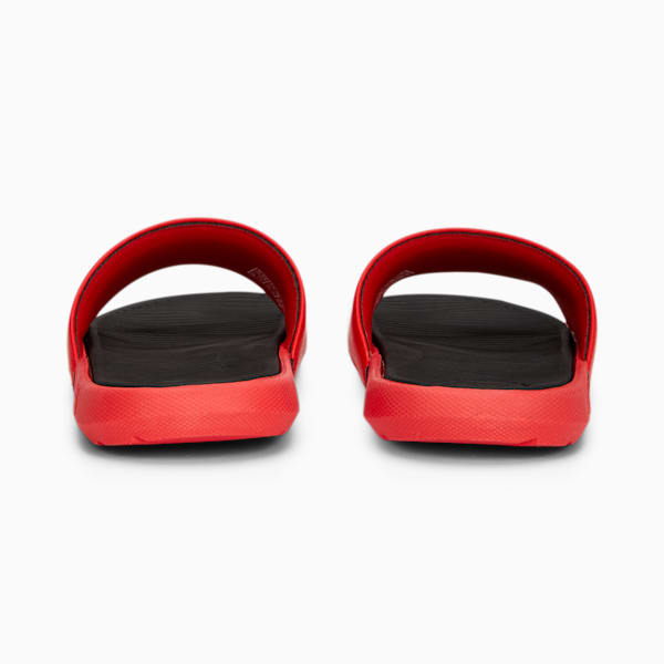 Cool Cat 2.0 BX Big Kids' Slides, For All Time Red-PUMA Black, extralarge