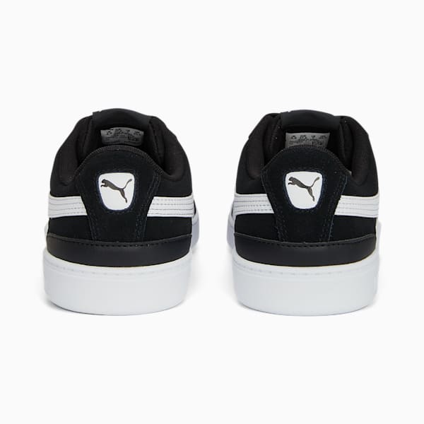 Vikky v3 Wide Sneakers Women, PUMA Black-PUMA White-PUMA Silver, extralarge
