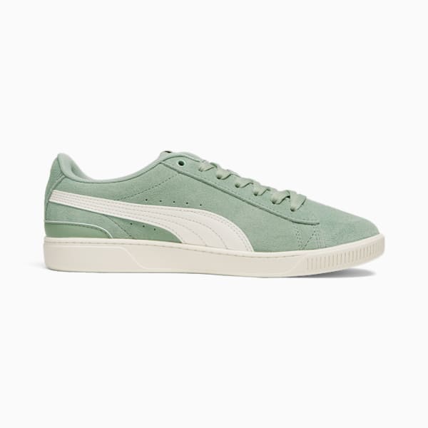 Vikky v3 Wide Sneakers Women, Green Fog-Warm White, extralarge