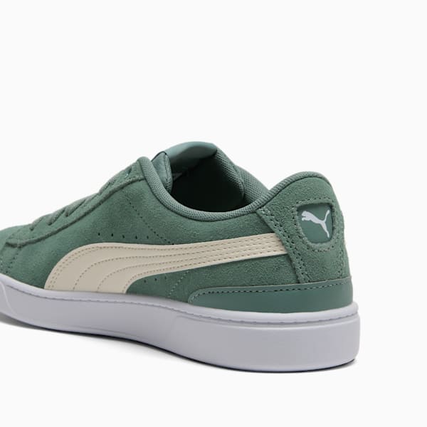 Vikky v3 Women's Wide Sneakers, Green Moon-Warm White, extralarge