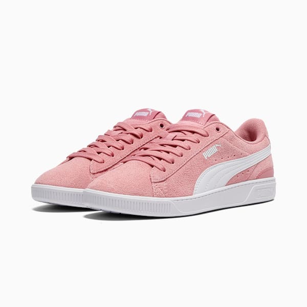 Vikky v3 Women's Wide Sneakers, Poised Pink-PUMA White, extralarge