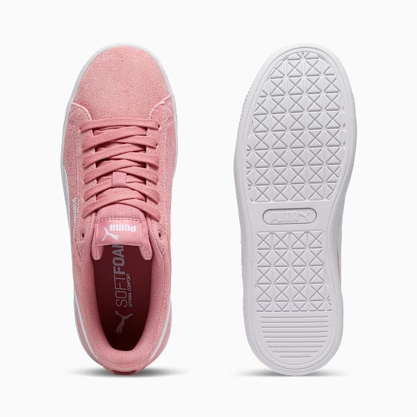 Vikky v3 Wide Sneakers Women, Poised Pink-PUMA White, extralarge