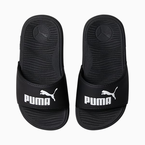 Cool Cat 2.0 PS Little Kids' Sandals, PUMA Black-PUMA White, extralarge