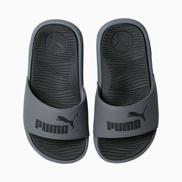 Cool Cat 2.0 PS Little Kids' Sandals, Cool Dark Gray-PUMA Black, extralarge