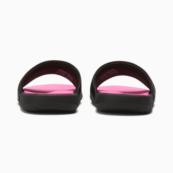 Cool Cat 2.0 Sandals Kids, PUMA Black-PUMA White-KNOCKOUT PINK, extralarge