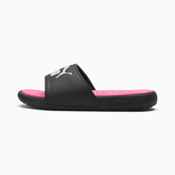 Cool Cat 2.0 Sandals Kids, PUMA Black-PUMA White-KNOCKOUT PINK, extralarge