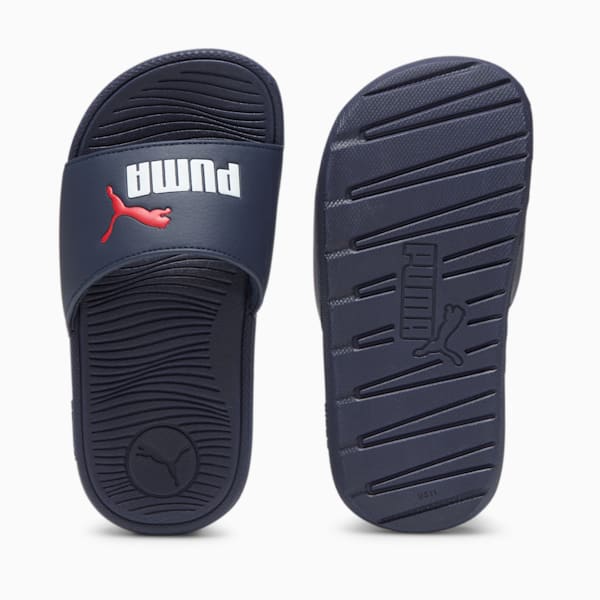 Cool Cat 2.0 PS Little Kids' Sandals, PUMA Navy-PUMA White-For All Time Red, extralarge