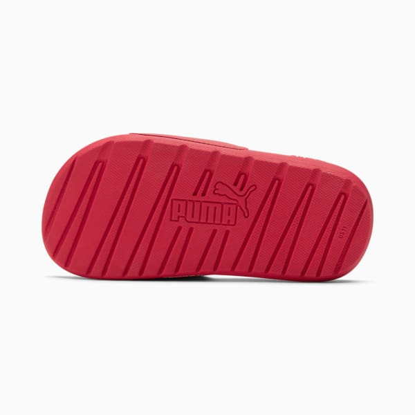 Cool Cat 2.0 PS Little Kids' Sandals, For All Time Red-PUMA Black, extralarge