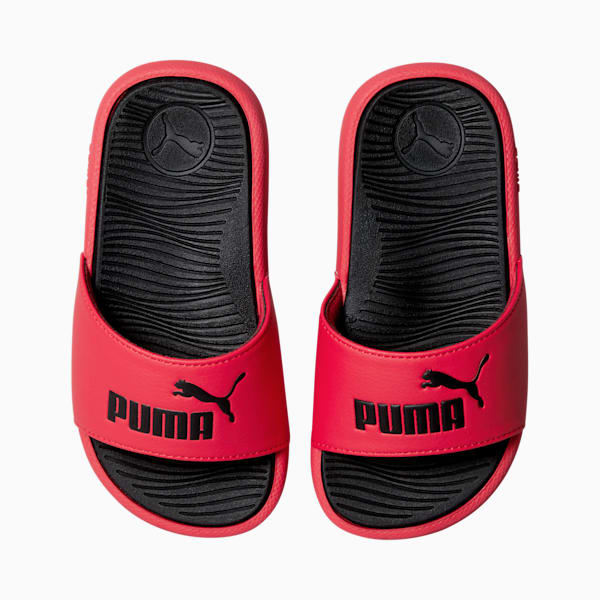 Cool Cat 2.0 PS Little Kids' Sandals, For All Time Red-PUMA Black, extralarge