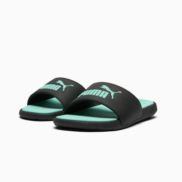 Cool Cat 2.0 Sandals Kids, PUMA Black-Mint, extralarge