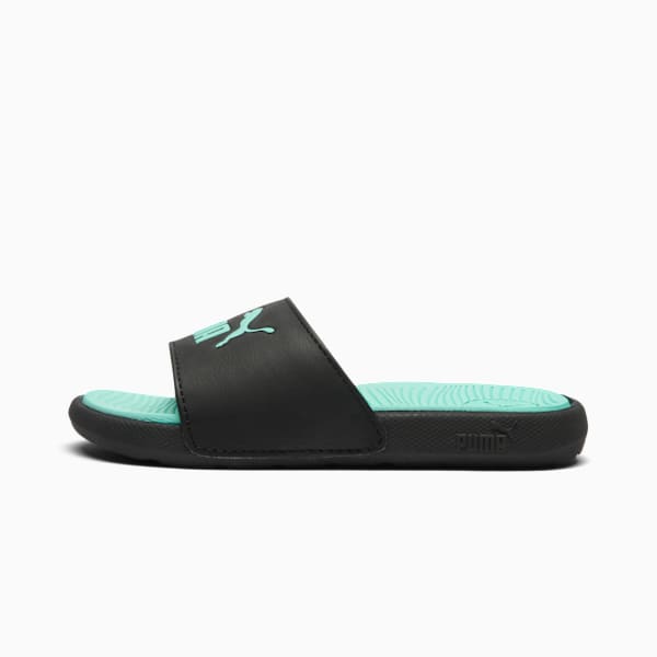 Cool Cat 2.0 Sandals Kids, PUMA Black-Mint, extralarge