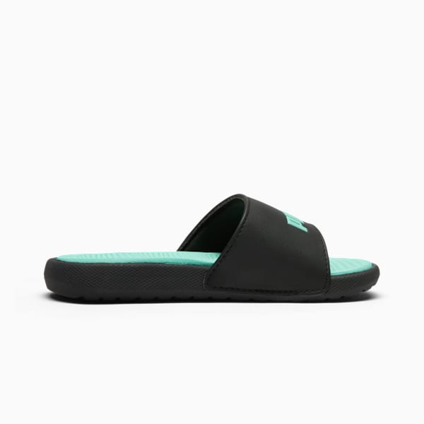 Cool Cat 2.0 Sandals Kids, PUMA Black-Mint, extralarge