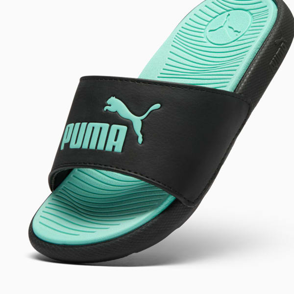 Cool Cat 2.0 Sandals Kids, PUMA Black-Mint, extralarge