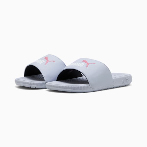 Sandalias Infantiles Cool Cat 2.0, Cool Weather-PUMA White-Magic Rose, extralarge