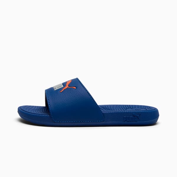 Cool Cat 2.0 PS Little Kids' Sandals, Blazing Blue-Cool Light Gray-Rickie Orange, extralarge