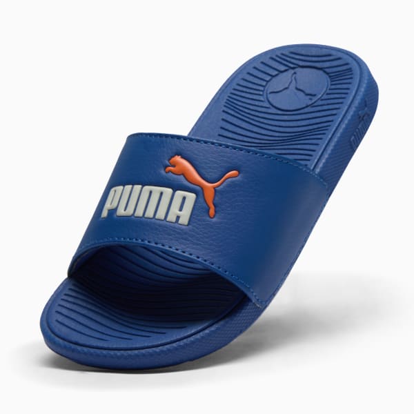 Cool Cat 2.0 PS Little Kids' Sandals, Blazing Blue-Cool Light Gray-Rickie Orange, extralarge