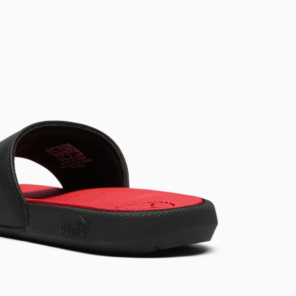 Cool Cat 2.0 Sport Slides Kids, PUMA Black-PUMA White-For All Time Red, extralarge