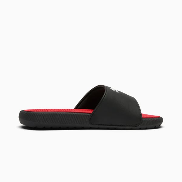 Cool Cat 2.0 Sport Slides Kids, PUMA Black-PUMA White-For All Time Red, extralarge