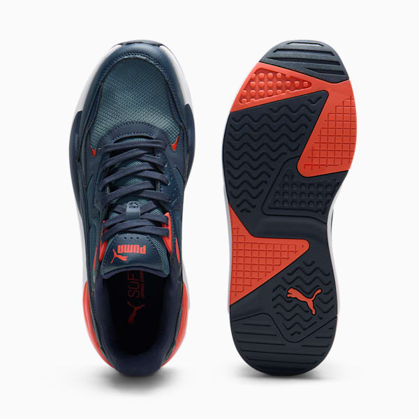 X-Ray Speed Wide Sneakers, Gray Skies-Club Navy-Redmazing, extralarge