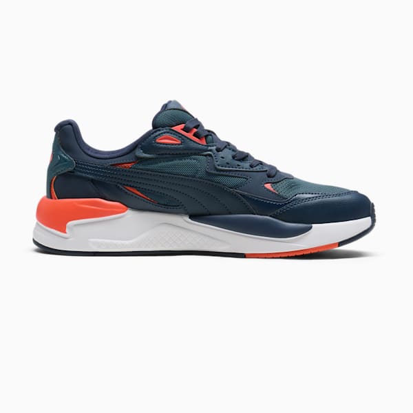 X-Ray Speed Wide Sneakers, Gray Skies-Club Navy-Redmazing, extralarge