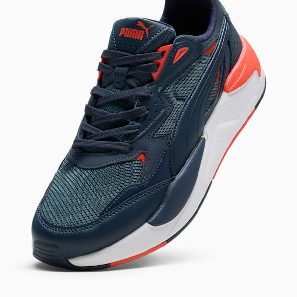 X-Ray Speed Wide Sneakers, Gray Skies-Club Navy-Redmazing, extralarge