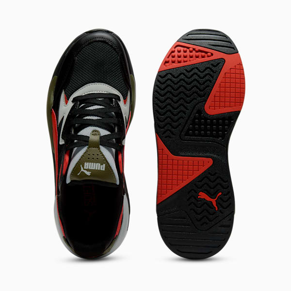 X-Ray Speed Wide Sneakers, PUMA Black-Red Fire-Cool Light Gray, extralarge