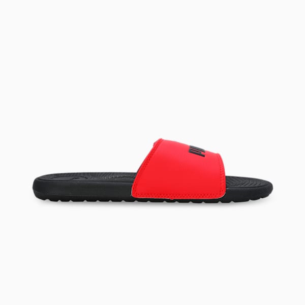 Cool Cat 2.0 V Youth Slides, PUMA Red-PUMA Black, extralarge-IND