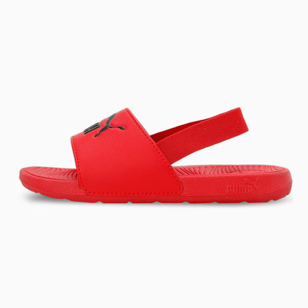 Cool Cat 2.0 Backstrap Kid's Sandal, For All Time Red-PUMA Black, extralarge-IND