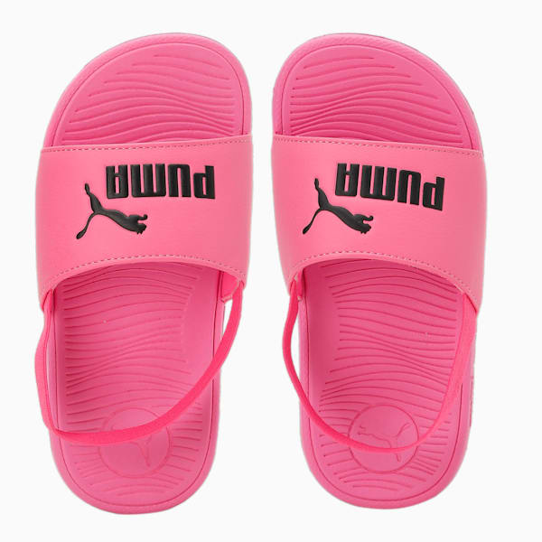 Cool Cat 2.0 Backstrap Kid's Sandals, Fluo Pink-PUMA Black, extralarge-IND