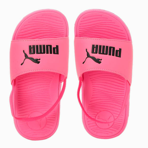 Cool Cat 2.0 Backstrap Kids' Sandal, Fluo Pink-PUMA Black, extralarge-IND
