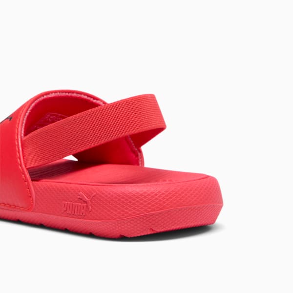 Sandalias para infantes Cool Cat 2.0 Backstrap, For All Time Red-PUMA Black, extralarge