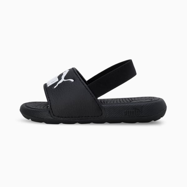 Cool Cat 2.0 Backstrap Toddlers' Sandals, PUMA Black-PUMA White, extralarge-IND