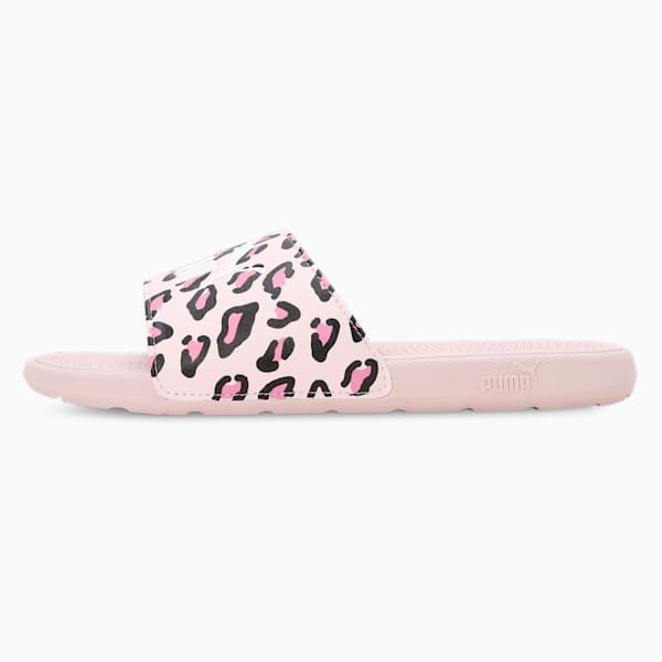 Cool Cat 2.0 Summer Roar Youth Slides, Chalk Pink-PUMA White-PUMA Black, extralarge-IND