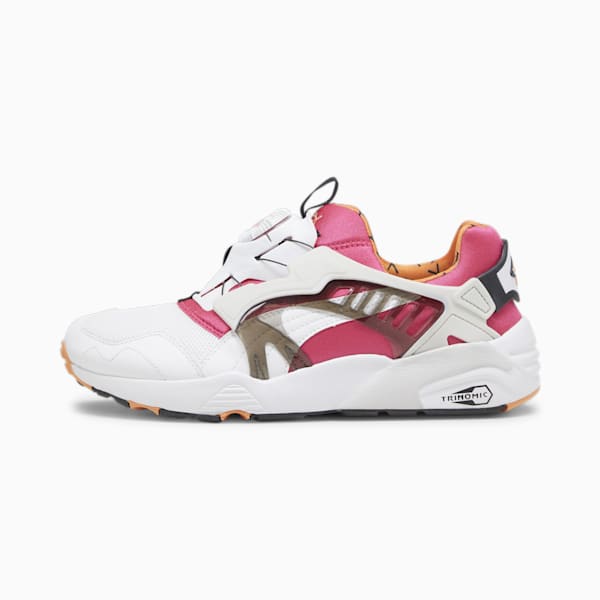 ユニセックス ディスクブレイズ OG スニーカー, PUMA White-Glowing Pink, extralarge-JPN