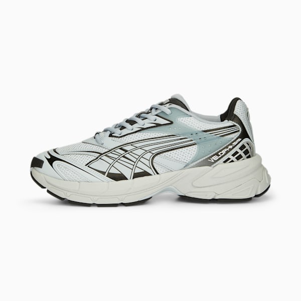 Velophasis Technisch Sneakers, Platinum Gray-PUMA Black, extralarge-IND
