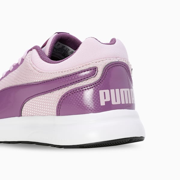 Pop Women's Shoes, Grape Mist-Crushed Berry-PUMA White, extralarge-IND