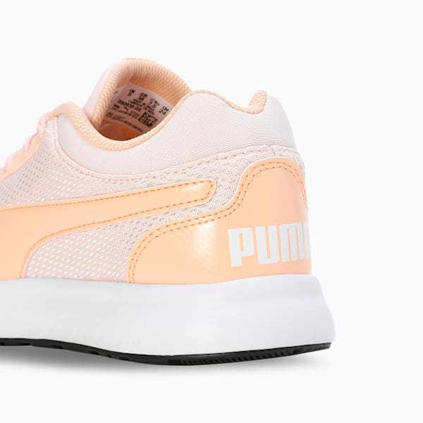 Pop Women's Shoes, Rosebay-Peach Fizz-PUMA White, extralarge-IND