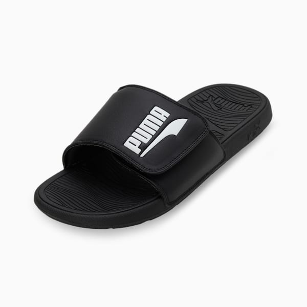 Cool Cat 2.0 V FS Slides, PUMA Black-PUMA White, extralarge-IND