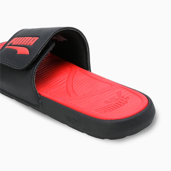 Cool Cat 2.0 V FS Slides, PUMA Black-For All Time Red, extralarge-IND