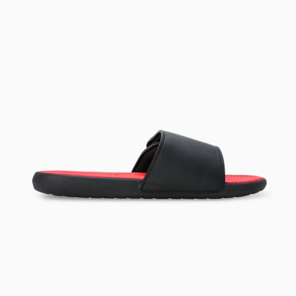 Cool Cat 2.0 V FS Slides, PUMA Black-For All Time Red, extralarge-IND