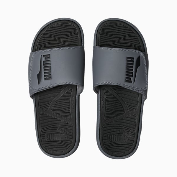 Cool Cat 2.0 FS Slides, Cool Dark Gray-PUMA Black, extralarge