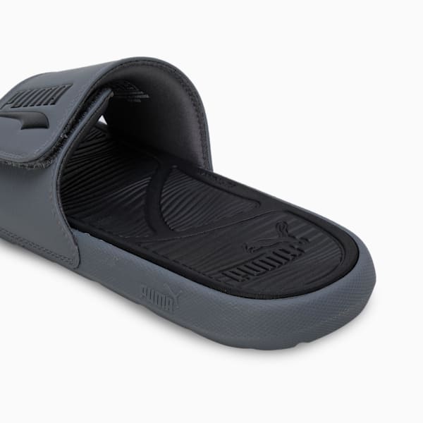 Cool Cat 2.0 V FS BX Slides, Cool Dark Gray-PUMA Black, extralarge-IND
