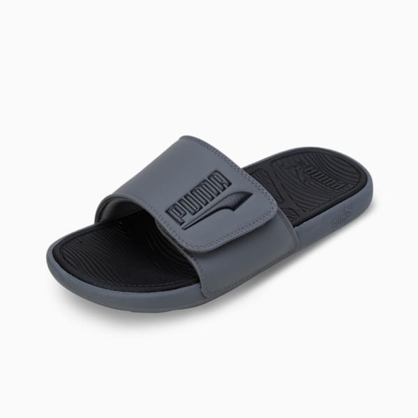 Cool Cat 2.0 V FS BX Slides, Cool Dark Gray-PUMA Black, extralarge-IND